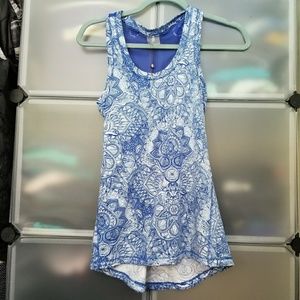 NWT Calia printed Jersey Tank XS